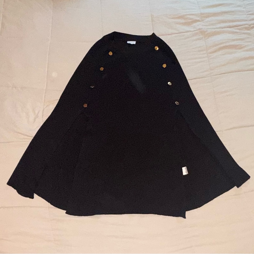 Avenue knit poncho